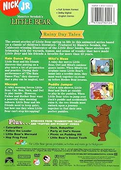 その他 Things to Do on a Rainy Day [DVD] Maurice Sendak S Little Bear: Rainy Day Tales: Amazon.ca